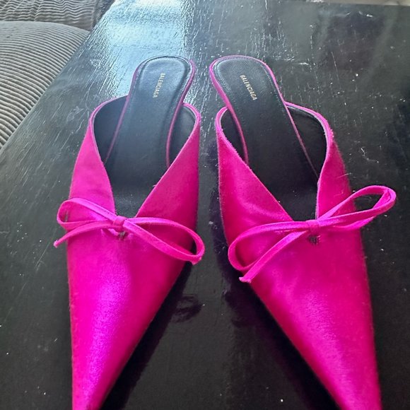 Balenciaga satin Knife mule - Picture 4 of 4
